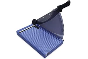UNITED AFFORDABLE TODAY. RELIABLE TOMORROW. United Office Products T14P Professional Guillotine Paper Trimmer, Sturdy Metal Base, 14" Cut Length, 40 Sheet Capacity, Paper Cutter for Offices, Schools and Crafts