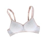 Big Girls' 7-16 Slim Softi Cup Hasp Small Vest Design Wireless Bra-Jeteway