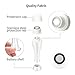 Facial Hair Removal for Women,Aparty Waterproof Razors Epilator for Women(White)