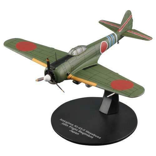 OPO 10 - 1/72 Miniature Fighter Plane compatible with Nakajima Ki 43 II Hayabusa - G72