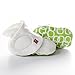 goumiboots - smart, stay on baby booties unisex - 1 pack S/M bubbles (lime)