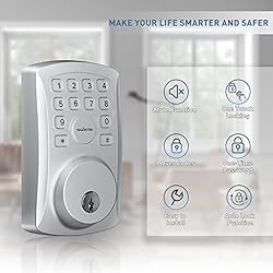 Signstek Keyless Entry Door Lock, Electronic Keypad