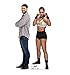 Advanced Graphics Ronda Rousey Fighting Stance Life Size Cardboard Cutout Standup - WWE