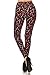Leggings Depot reg/Plus Women's Best Christmas Holiday Printed Leggings BAT2 (3X-5X, Love hearts)