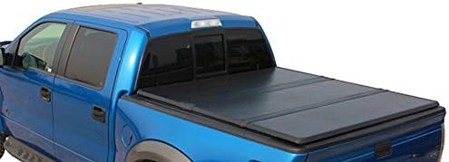 Amazon Com Tmb Tri Fold Hard Tonneau Cover For Ford F 150 5 5ft Bed 2004 2014 Automotive