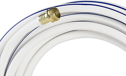 Swan Products Element ELMRV12050 Marine/RV Camping and Boating Water Hose 50 ft, 1/2" diameter, White