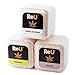 Bath Bomb Cube by ReU - 100MG Organic Hemp Seed Oil with Pure Natural Essential Oils - Relieves Stress, Muscle, Back Pain, Softens Skin - No Artificial Dyes or Color (Variety Pack - 3 Scents)
