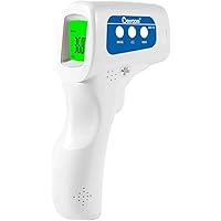 Berrcom No-Contact Infrared Forehead Thermometer Medical Grade Baby Fever Check Thermometer 4 in 1 Multifunctional Fever Alarm Memory Recall for Kids Infant Adult with FDA and CE