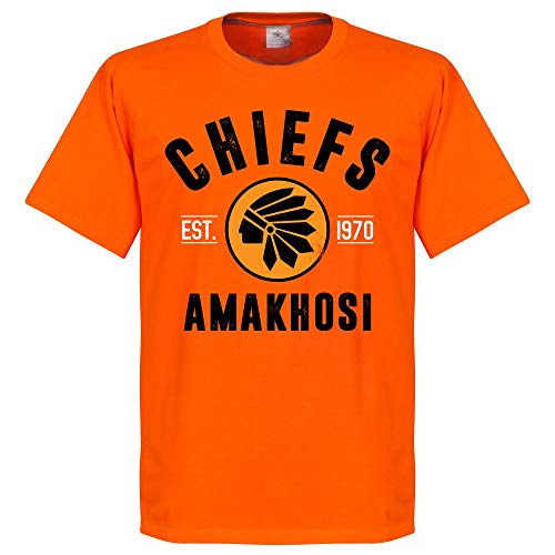 Retake Kaizer Chiefs Established Tee - Orange - XXXXL