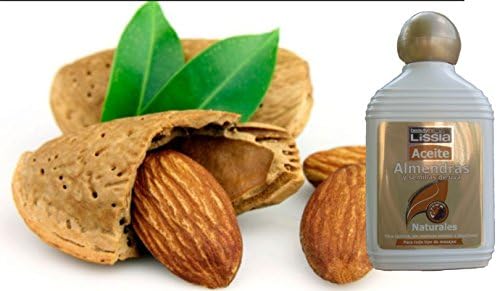 LISSIA-Aceite de almendras. Tratamiento capilar para humectar el cabello y cuero cabelludo. Ideal para el tratamiento de estrias corporales. 235ml/7.99oz (Lissia) * Almond Oil strech marks.