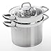 Duxtop Professional Stainless Steel Induction Cookware Set Impact-bonded Technology 10-Piece Set