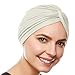 Beemo Womenâ€™s Swim Bathing Turban - Ivory