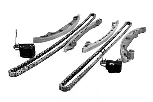ITM Engine Components 053-92605 Timing Chain Set for 2004-2015 Nissan 5.6L V8, VK56DE, Armada, NV2500, NV3500, Pathfinder Armada, Pathfinder, Titan