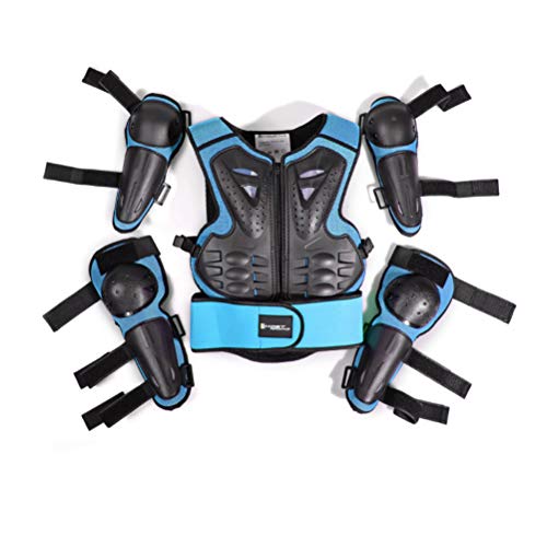 image for Takuey Kids Motorcycle Riding Protective Gear Armor Suit for Motocross