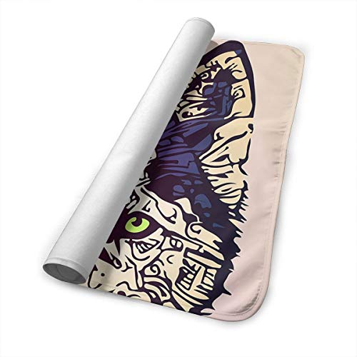 V5DGFJH.B Baby Portable Diaper Changing Pad Siberian Husky Dog Time Urinary Pad Baby Changing Mat 31.5" x25.5''