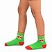 Christmas Holiday Novelty Little Kids Boys Girls Crew Socks 4-Pair (6-8 Years, Stripe Tree Snowman Candy Cane)