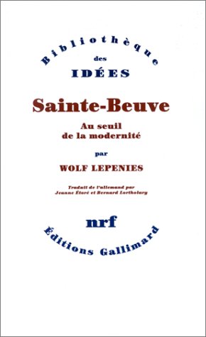 Sainte-Beuve au seuil de la modernité