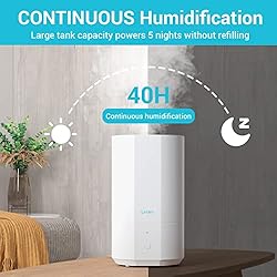 Livatro 4L Top Fill Humidifiers for Bedroom Large