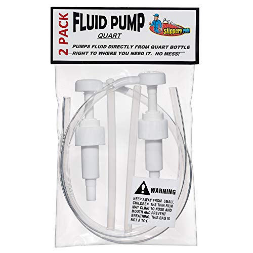 Slippery Pete Fluid Pump for Quart Bottles Transfer Gear Oil