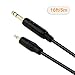 CableCreation 1/8 to 1/4 Stereo Cable 16ft, 6.35mm 1/4