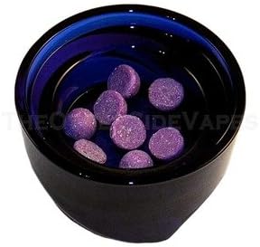 Blue Glass Aroma Top for Silver Surfer Vaporizers