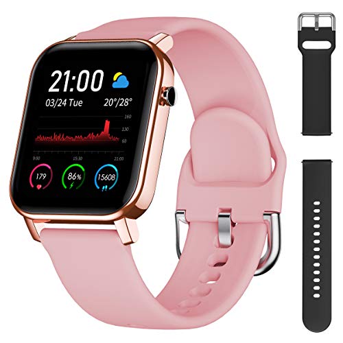 Smartwatch Orologio Intelligente Fitness Activity Tracker, Impermeabile IP68 con cardiofrequenzimetro, nuoto, notifiche…