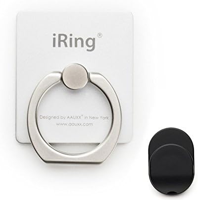 iRing Hook Black The Safe Grips And Cradle For Most Smartphones+Cradle Using In The Car And Smart Phone Mount Set with Hook