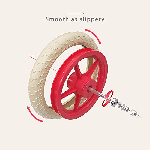 Balance Bike for Kids, 12 Inch No Pedal Kids Bicycle for 2-5 Years Old, Toddler Walking Bicycle, Adjustable Height, Anti-Vibration Structure, Made of Aluminium Alloy, Indoor Outdoor Activities