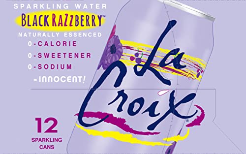 LA CROIX SPARKLING WATER, BLACK RAZZBERRY, 12 FL OZ (PACK OF 12)