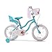 COEWSKE Kid's Bike Steel Frame Children Bicycle Little Princess Style 16 Inch with Training Wheel (16