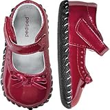 pediped Originals Isabella Mary Jane (Infant),Red Patent,Large (18-24 Months)