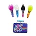 UPD Trolls 4Pk Lip Tubes with Mini Tin on Blister Card, Multicolor, Medium