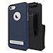 Seidio Surface Case and Holster Combo with Kickstand for Apple iPhone 7 (Midnight Blue/Gray)