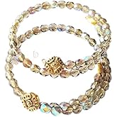 Beaded Wire Bangle, Memory Wire Bracelet, Stacking Bracelets, Minimalist, Handmade Beaded Jewelry