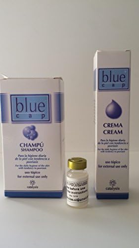 Blue cap cream 50 gr+blue cap shampoo 150ml+free sample Psoriasis lotion