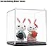 Odoria Clear Display Box for Golf Ball Small Figure Dustproof Acrylic Case (2.6