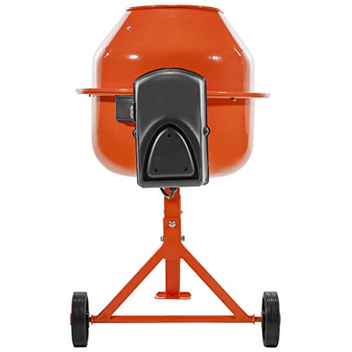 STKUSA 2-1/4 Cubic Feet Portable Electric Concrete Cement Mixer Barrow Machine Mixing mortar