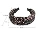 Designer Cross Knot Headbands for Women Hair Hoops with Stylish CC Letter Print Fashionable Classical Stripe Hairbands with Silk Cloth 3Pcs Black Beige Coffee (classical style)