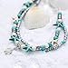 FineMe Starfish Turtle Anklets Multiple Layered Boho Gold Chain Anklet Heart Beach Rhinestones Turquoise Stone Charm Anklet (A1: Turtle)