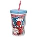 Zak Designs Marvel Comics 13 oz. Insulated Tumbler With Straw, Spider-Man