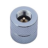 Gas Refill Adapter Nozzle Bottle Type Butane Gas Cartridge/Canister Refill Gas for Screw Type Valve Canister Useful and Practical