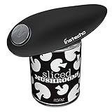 Electric Can Opener, instecho 2AA Batteries Operated Smooth Soft Edge with One-Touch Start Automatic Can Opener for Arthritis Individuals, Seniors
