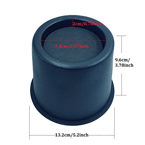 BTSDhome Round Circular Bed Risers Table Risers Furniture Risers Lifts