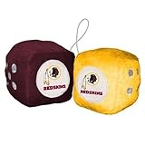 NFL Washington Redskins Fuzzy Dice