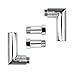90 Degree O2 Sensor Exhaust Extension with O2 Sensor Angled Spacer Adapter M18 X 1.5