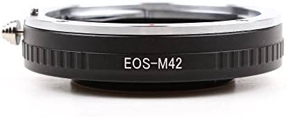 Macro Lens Adapter for Canon EOS EF Mount Lens to M42 Screw Mount Camera (Macro shooting)