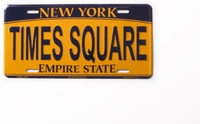 New York Souvenir License Plates, New York Souvenir, New York License Plate (TIMES SQUARE)