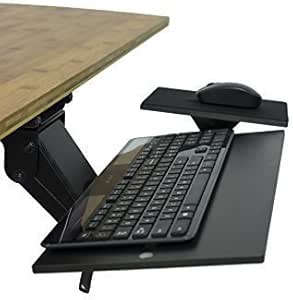 Amazon Com Kt1 Ergonomic Under Desk Computer Keyboard Tray