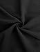 Cestyle Long Sleeve Blouses, Ladies Chiffon Pleated Dressy Tops Fashion 2017 Chinese Layered Swing Vintage Round Neck Fit Flare Tunic A-Line Trapeze Casual Wear Clothings Chic Plain Shirt Black L