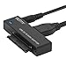 WEme USB 3.0 to SATA Converter Adapter for 2.5 3.5 Inch Hard Drive Disk SSD HDD, Power Adapter and USB 3.0 Cable Included primary